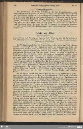 Briefe aus Wien