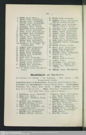 Wendishain mit Pfarrhäusern
