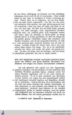 Wie sich langwirige irrungen und spenn zwischen grave Carln von Zollern und grave Gotfridt Wernhern von Zimbern ... enthalten.