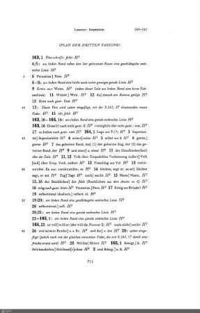 Plan der dritten Fassung