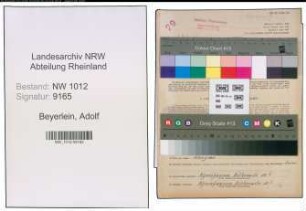 Entnazifizierung Adolf Beyerlein , geb. 02.04.1893 (Konstrukteur)