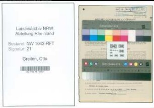 Entnazifizierung Otto Greiten , geb. 26.05.1905 (Handwerker)