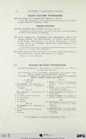 Arundel Society’s Publications (Nr. 607.1-607.192)