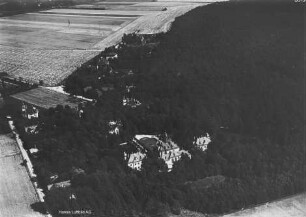 Heilanstalt "Hartheck" westlich von Gaschwitz : Blickrichtung Südosten
