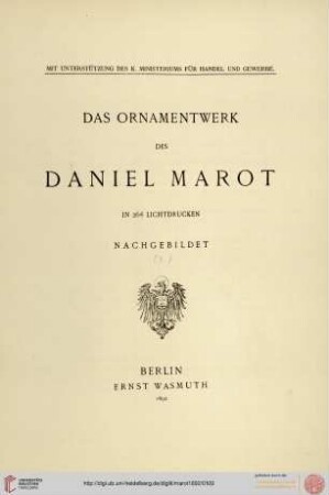 IV. Dekorationen