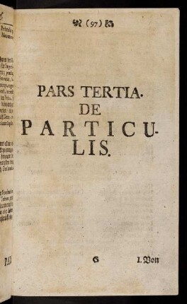 97-128, Pars Tertia.