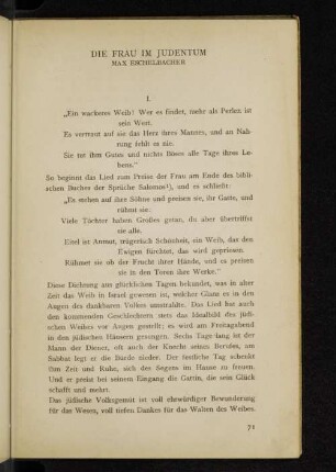 Die Frau im Judentum