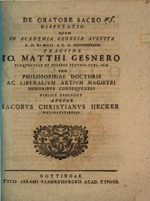 De oratore sacro disputatio