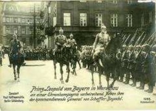 Leopold von Bayern in Warschau