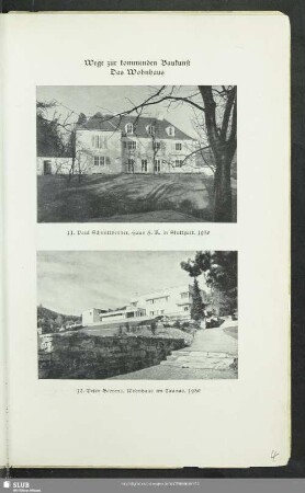 Wege zu kommenden Baukunst: Das Wohnhaus