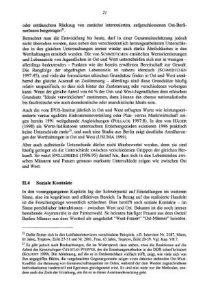 II.4 Soziale Kontakte