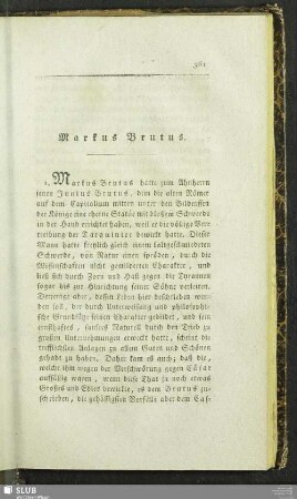 Markus Brutus