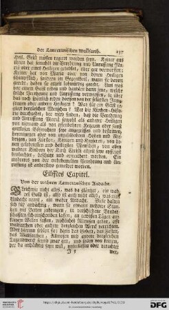 Eilfftes Capitel