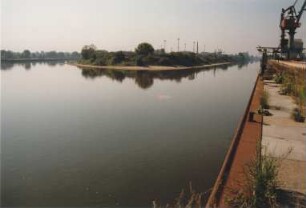 Hafenbereich alte Schleuse Magdeburg