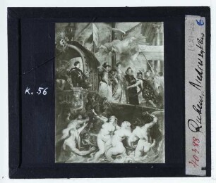 Rubens, Die Ankunft der Maria de Medici in Marseille (Paris Louvre INV 1774),Rubens, Medici-Zyklus (Paris Louvre)