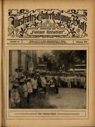 Ausgabe vom Sonntag, den 06. September 1914.