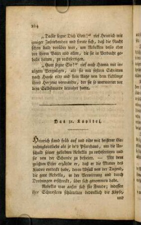 164-171, Das 31. Kapitel.