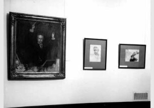 Blick in die Ausstellung "Robert Sterl 1867-1932 - Das Werk des Malers" vom 15. Dez. 1983 - 18. März 1984 in der Nationalgalerie
