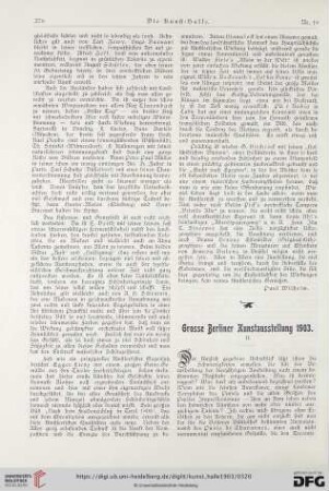Grosse Berliner Kunstausstellung