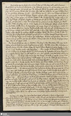 [Declarationen und Rescripte August 1756]