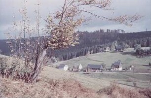 Erzgebirge. Dorfansicht