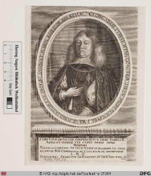 Bildnis Georg Adam Struve