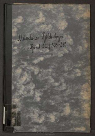 Münchener Bilderbogen Band 22 : [Nro 505-528]