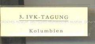Tagung des Internationalen Vorbereitungskomitees für die 10. Weltfestspiele, (3. Tagung), Kolumbien