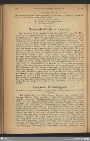 Photographen-Verein zu Magdeburg