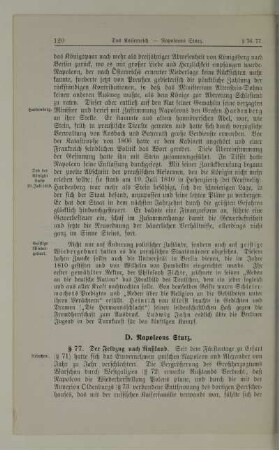 D. Napoleons Sturz