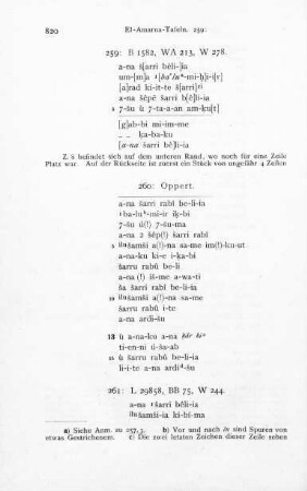259. Baʿlu-miḫir an den König, Nr. 3 (B 1582, WA 213, W 278)