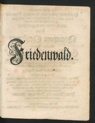 Friedenwald.