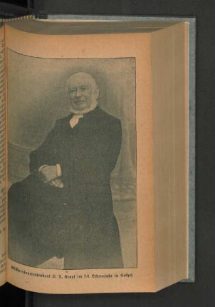 Missionssuperintendent D. A. Kropf im 84. Lebensjahr in Gethel.