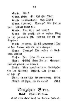 Dreizehnte Scene
