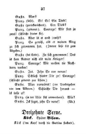 Dreizehnte Scene