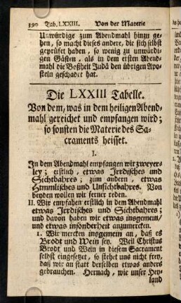 390-398, Die LXXIII. Tabelle
