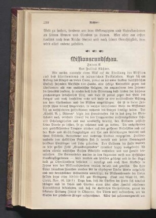Missionsrundschau. Japan II