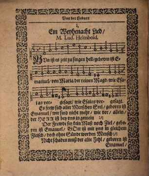 Gesangbuch Christlicher Psalmen vnd Kirchenlieder, Herrn D. Martini Lutheri, vnd anderer gottseligen Lehrer vnd from[m]en Christen, 2. (1632). Ander Theil Des Dreßdenischen GesangBuchs. Dorinnen Etzlicher Geistreicher, Gelärter Leute Christliche schöne Lieder, welche meisten theils bekandt, vnd in den Evangelischen Lutherischen Kirchen gebreuchlich, Jn dem Ersten Theil angeregtes GesangBuchs aber nicht zubefinden : Sampt einem sonderlichen Register