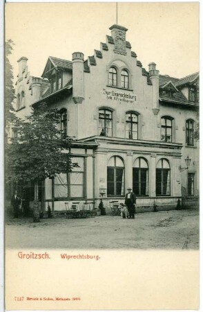 Groitzsch. Wiprechtsburg