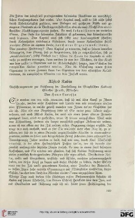 Alfred Kubin: Einführungsworte zur Eröffnung der Ausstellung im Graphischen Kabinett Günther Franke, München