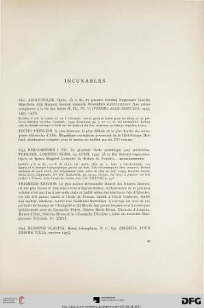 Incunables (Nr. 162-173)