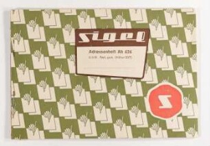 Komplettes Heft mit Paketkarten