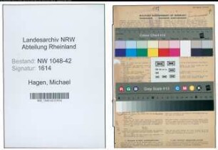 Entnazifizierung Michael Hagen , geb. 08.02.1901 (Arbeiter)