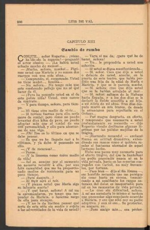 Capítulo XIII : Cambio de rumbo