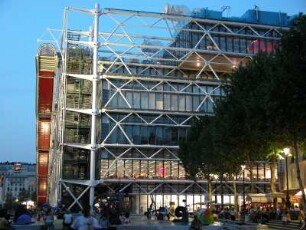 Centre Pompidou am Abend