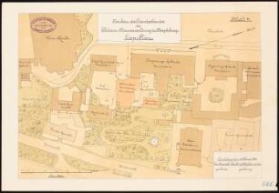 Elbstromverwaltung, Magdeburg: Lageplan 1:500