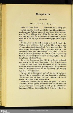 Worpswede 1901-01