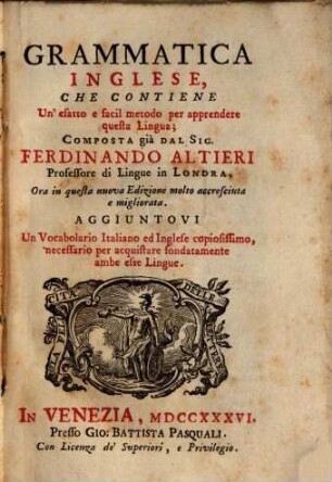 Grammatica Inglese