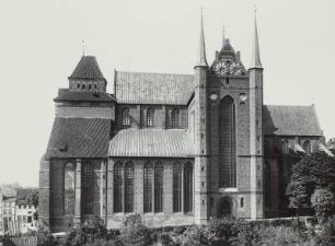 Wismar, St. Georgenkirche : Wismar. St. Georgenkirche. Außenansicht