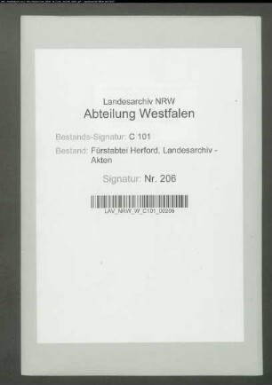 Äbtissin ./. Magistrat zu Herford und Konsistorium zu Bielefeld